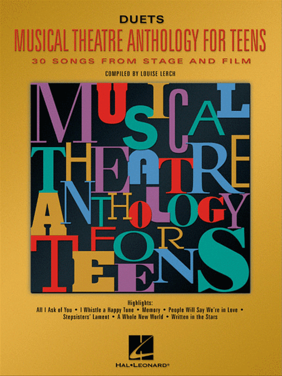 Musical Theatre Anthology for Teens Voice scores gallery preview page 1