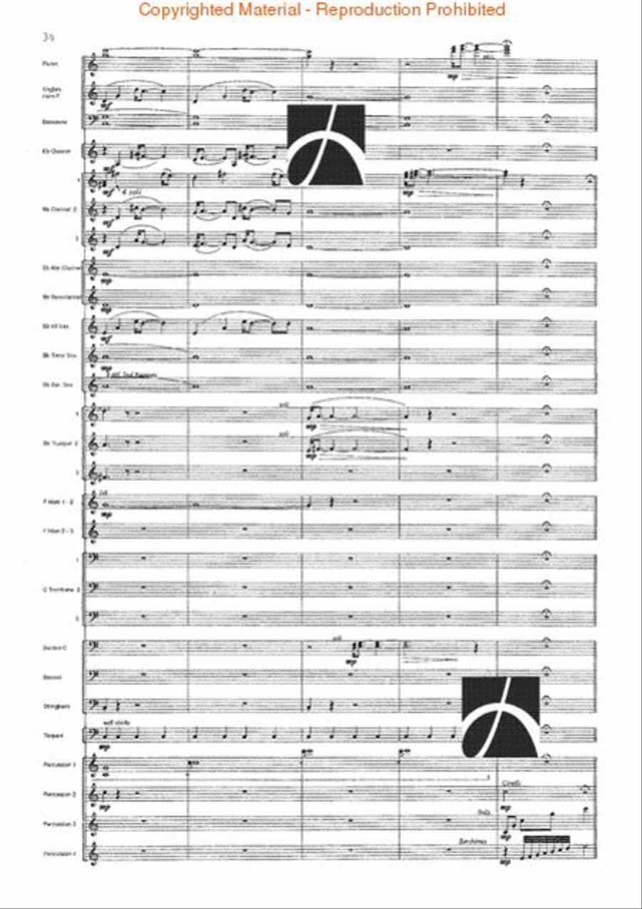 Spartacus Concert Band scores gallery preview page 35