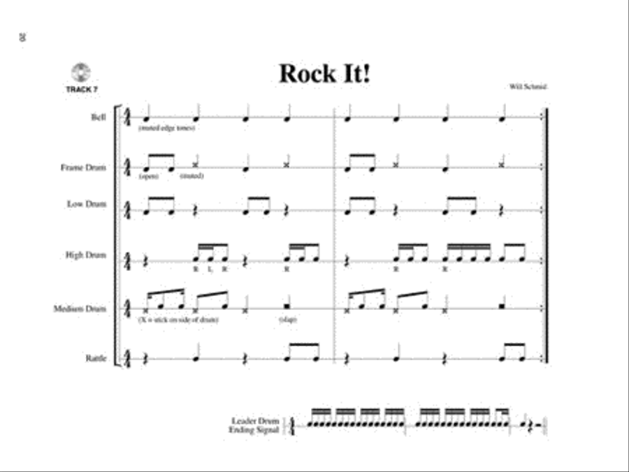 World Music Drumming: New Ensembles and Songs Drums scores gallery preview page 3