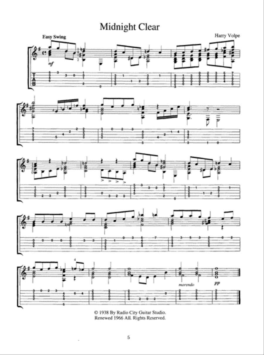 Masters of the Plectrum Guitar Flatpicking Guitar scores gallery preview page 6