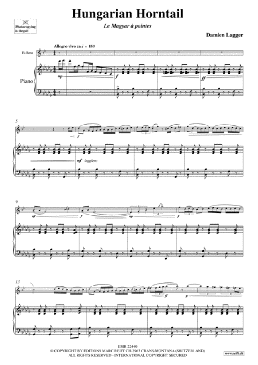 Hungarian Horntail Voice Solo scores gallery preview page 3