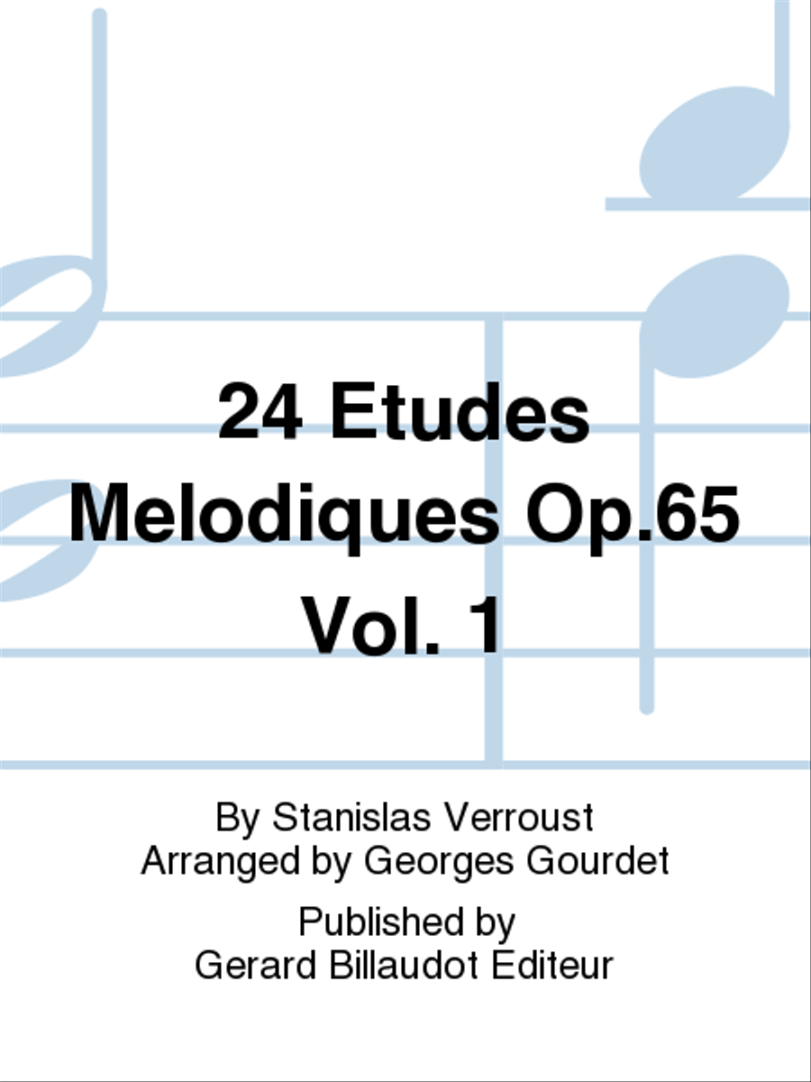24 Etudes Melodiques Op. 65 Vol. 1 Oboe Solo scores gallery preview page 1