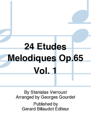 24 Etudes Melodiques Op. 65 Vol. 1