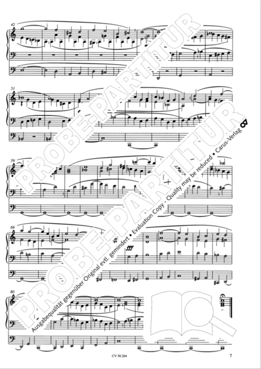 Free organ music for the Worship Service Organ Solo scores gallery preview page 8