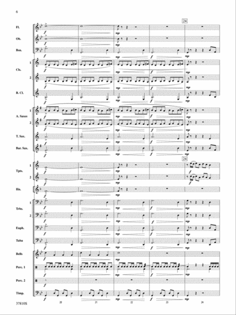 Explorations: Score Concert Band scores gallery preview page 6