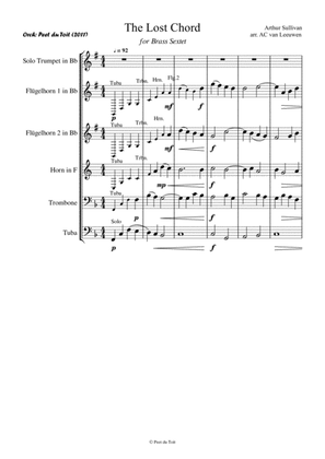 The Lost Chord - Arthur Sullivan (Brass Sextet)