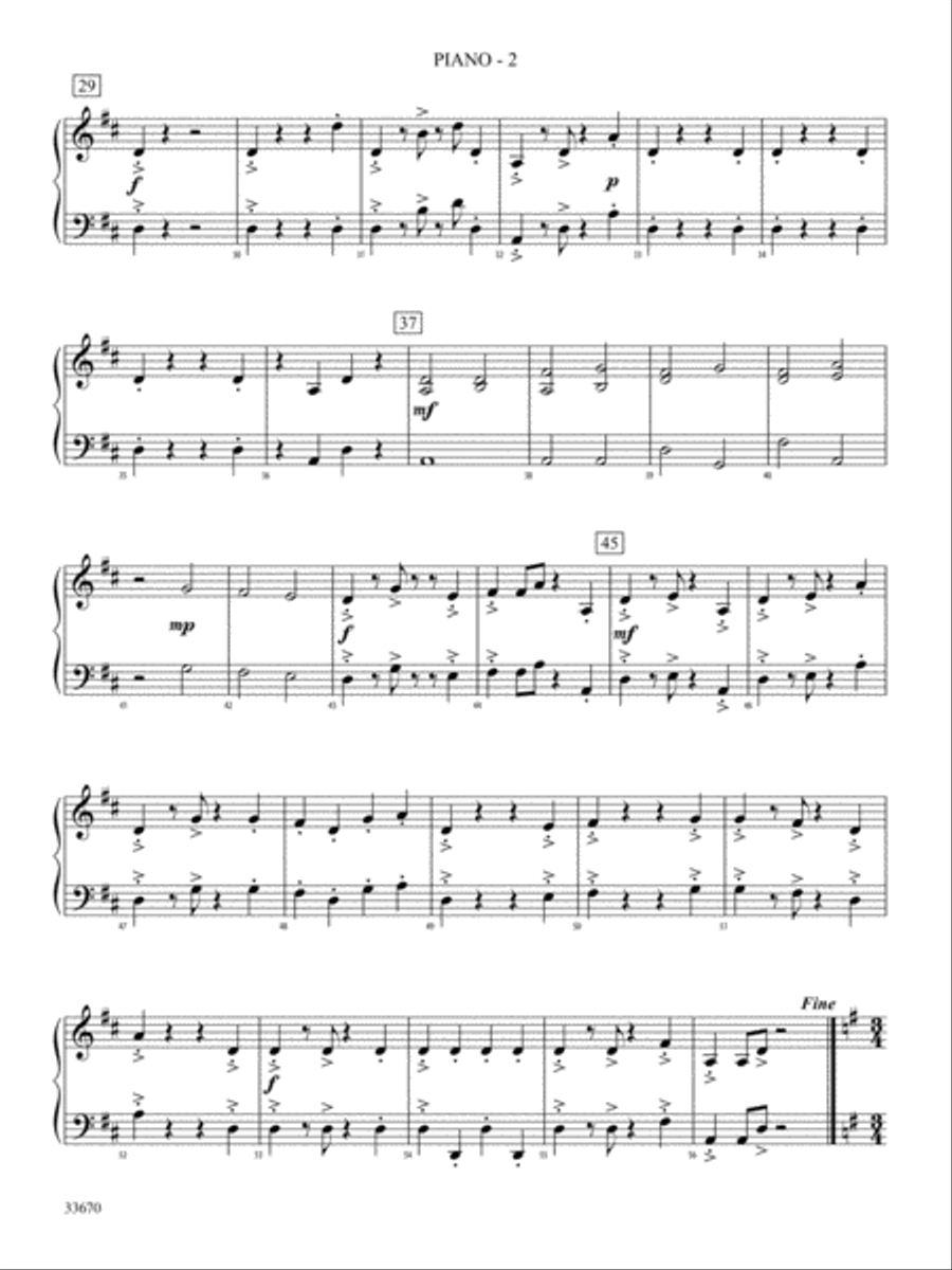 Eureka!: Piano Accompaniment Orchestra scores gallery preview page 2