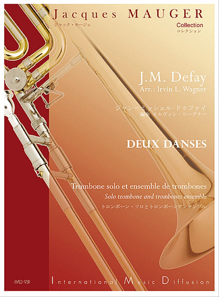 Deux Danses Trombone Solo scores gallery preview page 1