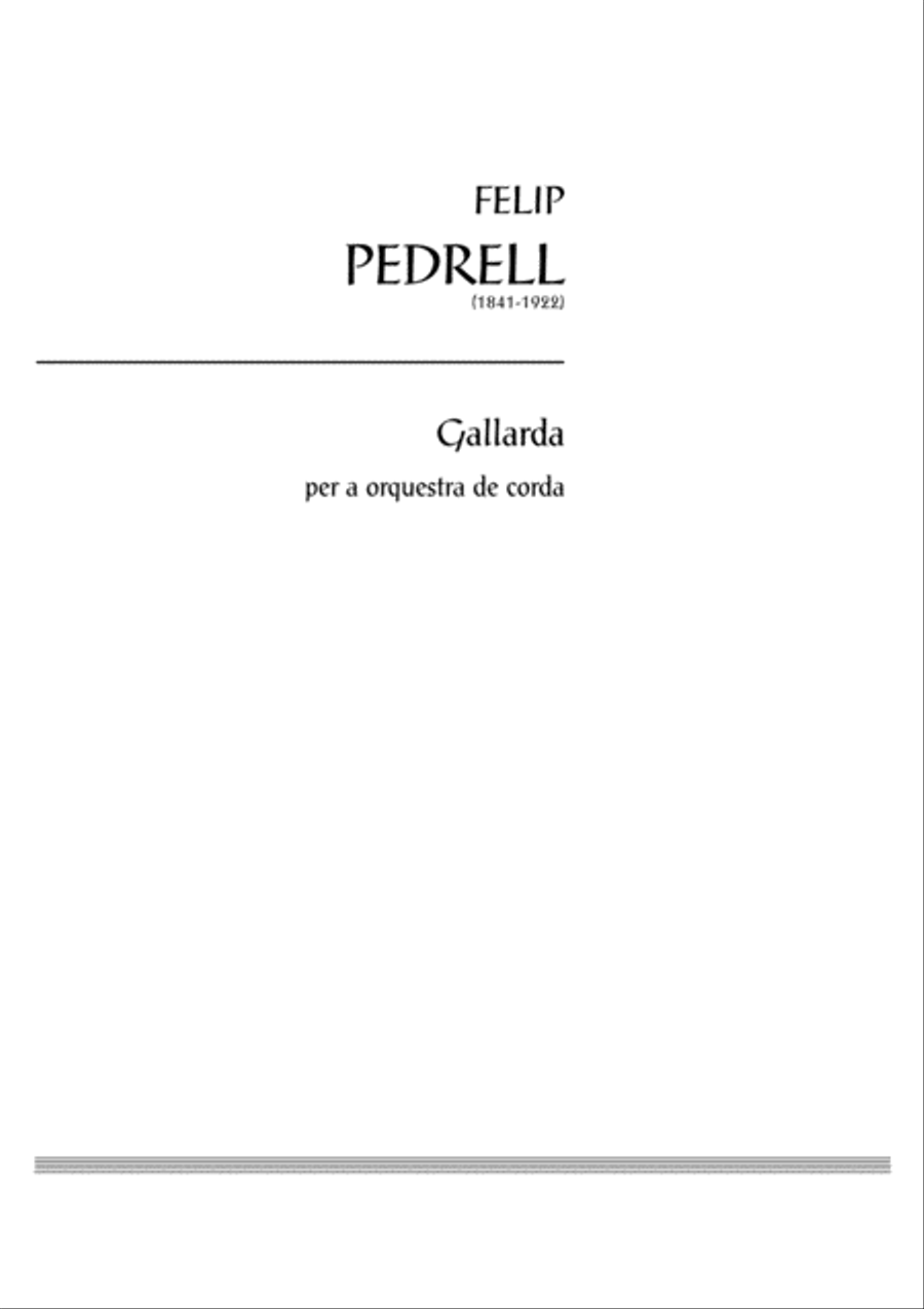 Gallarda String Orchestra scores gallery preview page 3