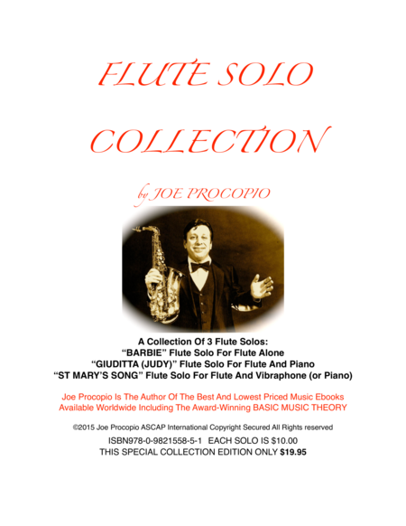 FLUTE SOLO COLLECTION by Joe Procopio image number null