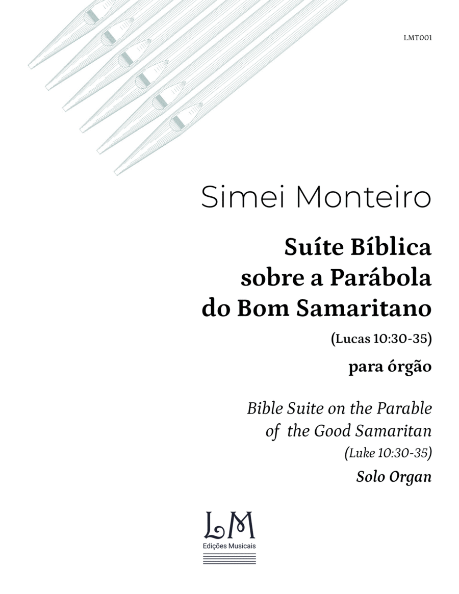 Suíte Bíblica sobre a Parábola do Bom Samaritano para órgão Organ Solo scores gallery preview page 1
