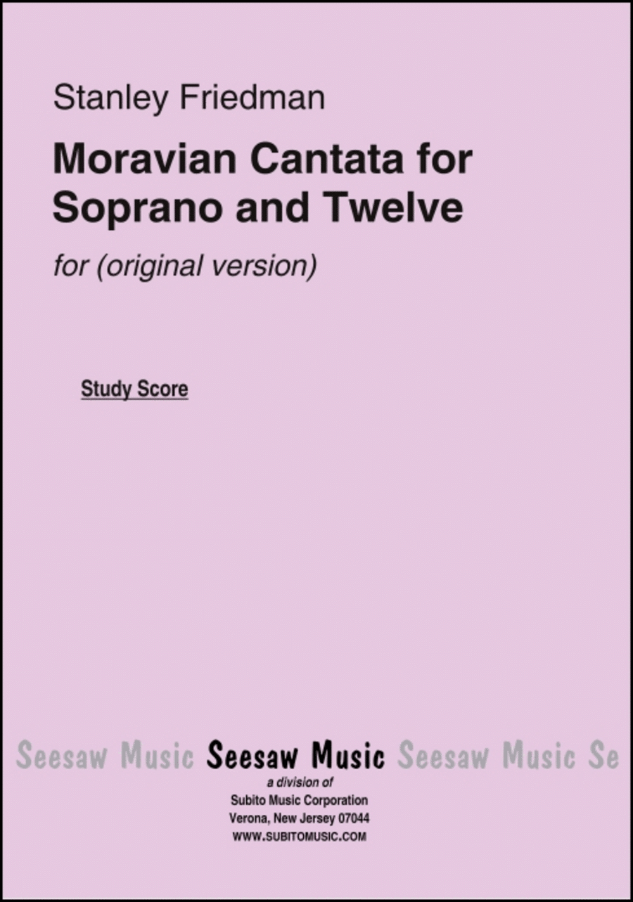 Moravian Cantata