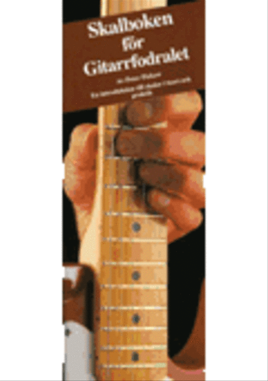 Skalboken for gitarrfodralet Guitar scores gallery preview page 1