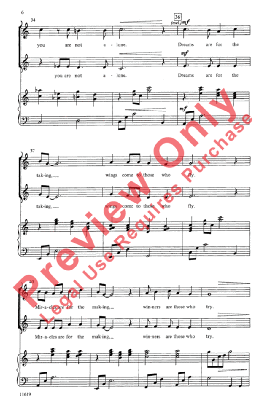 Solitary Snowflake Solitary Snowflake 2-Part scores gallery preview page 5