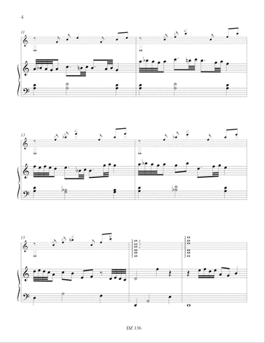 Sérénade Sérénade Classical Guitar scores gallery preview page 4