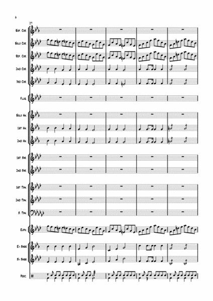 Concertino for Eb Cornet and brass band image number null