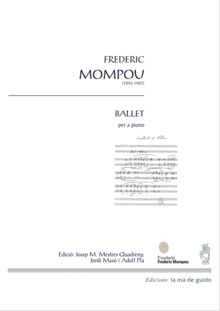 Ballet Ballet Piano Solo scores gallery preview page 1