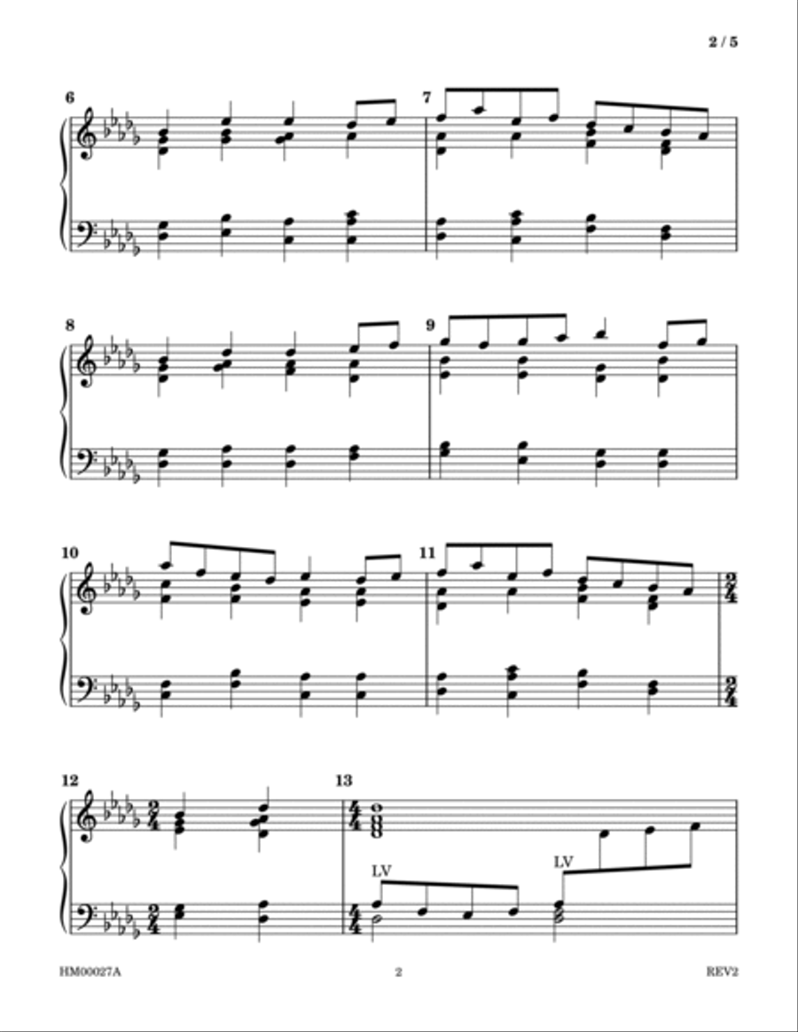 Følge meg til Kelvingrove Handbell Choir scores gallery preview page 2