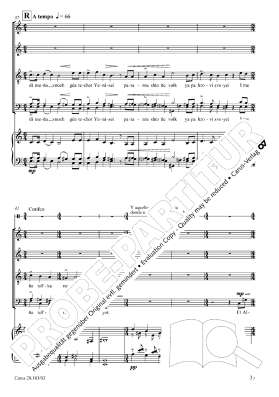 Water Water 4-Part scores gallery preview page 52