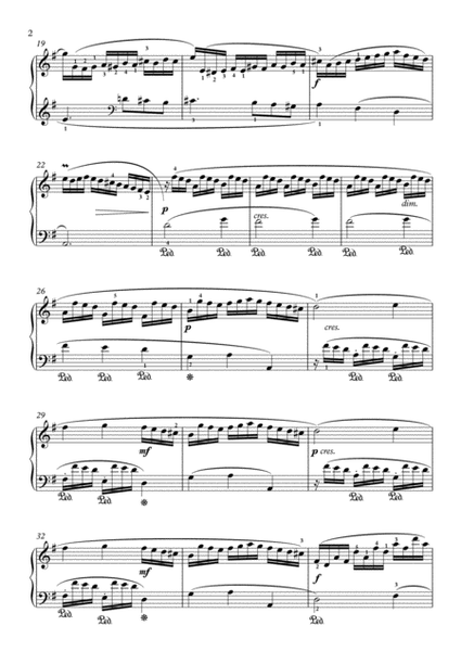 Scarlatti-Sonata in G-Major L.103 K.259(piano) image number null