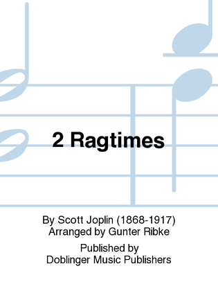 Book cover for 2 Ragtimes