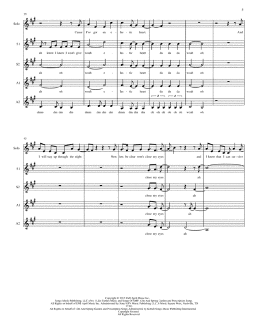 Elastic Heart SSA scores gallery preview page 5