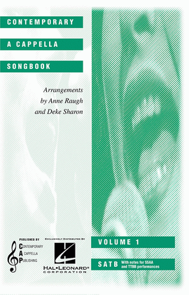 Book cover for Contemporary A Cappella Songbook – Vol. 1 (Collection)