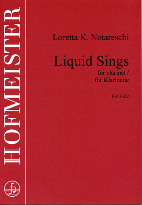 Book cover for Liquid Sings