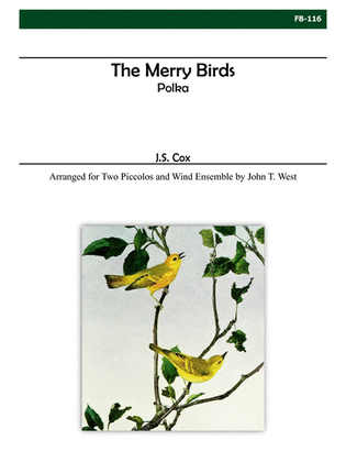The Merry Birds for Two Piccolos and Wind Ensemble
