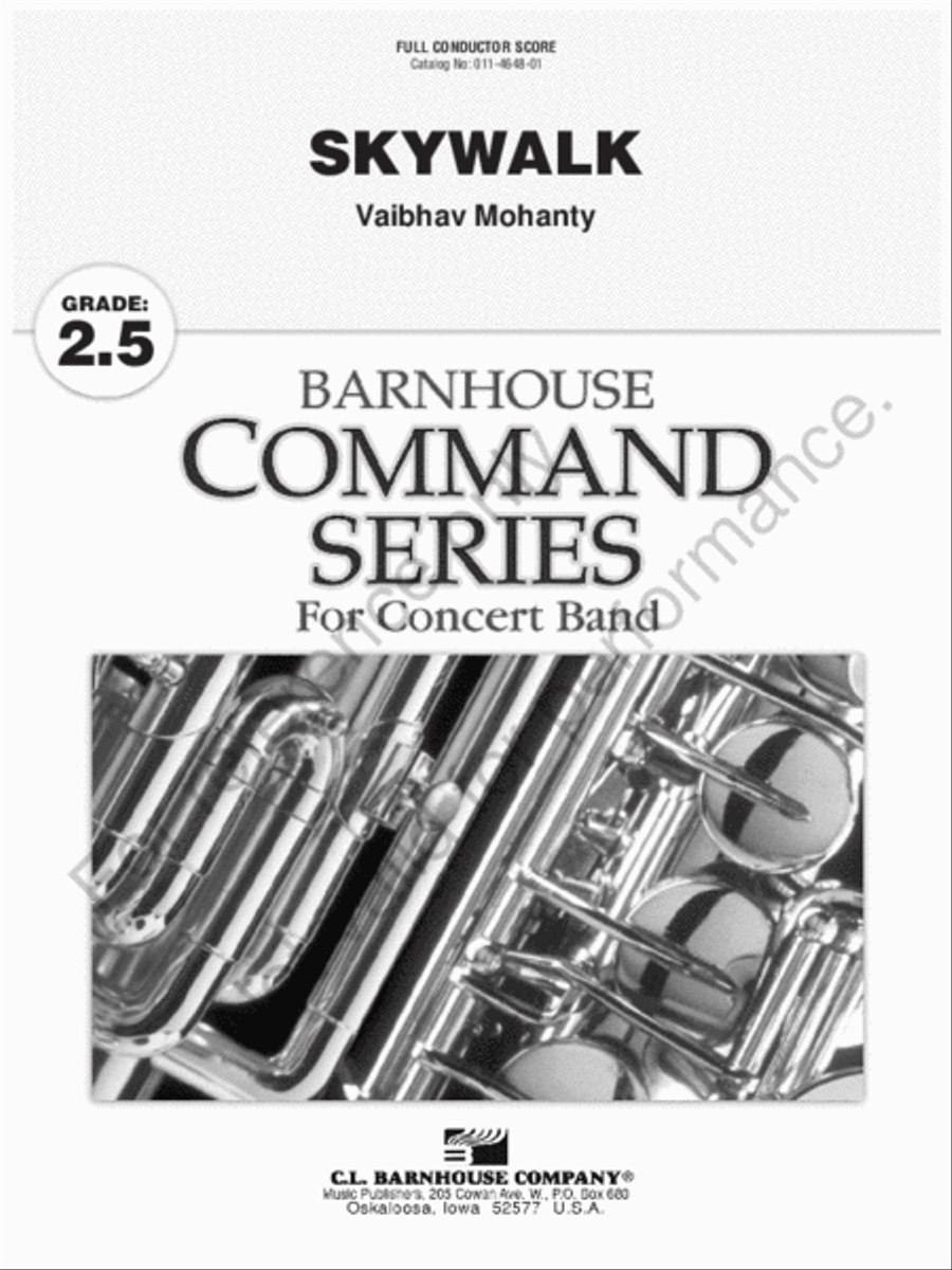 Skywalk Concert Band scores gallery preview page 2