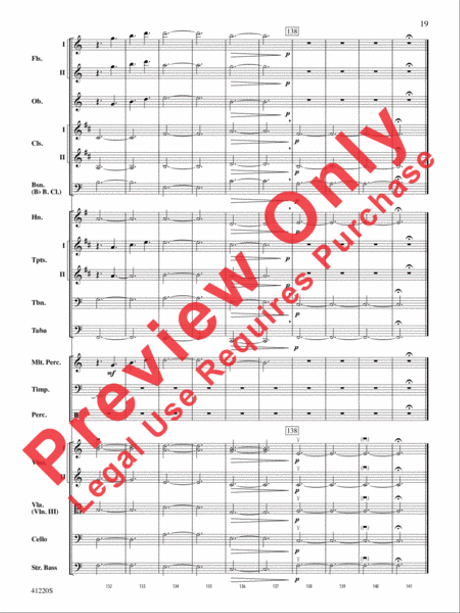 Downton Abbey -- The Suite Full Orchestra scores gallery preview page 20
