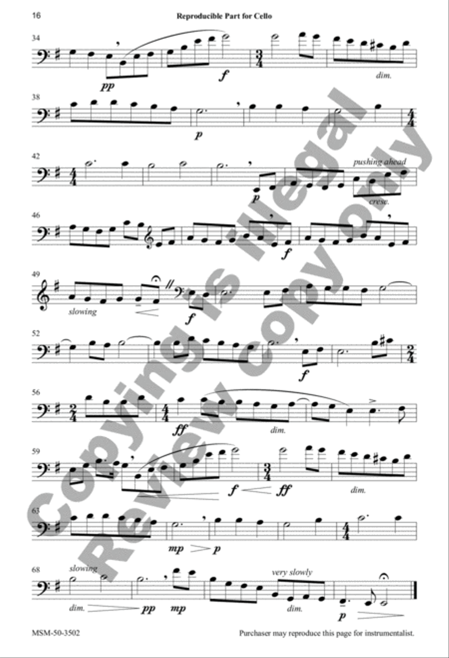 Were You There? 4-Part scores gallery preview page 16