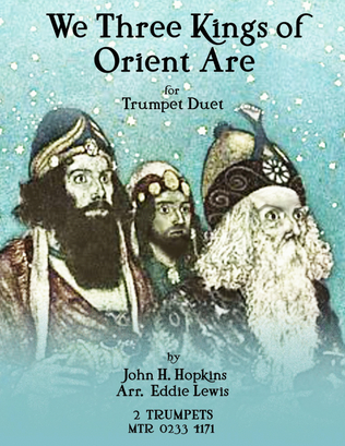 Book cover for We Three Kings Trumpet Duet