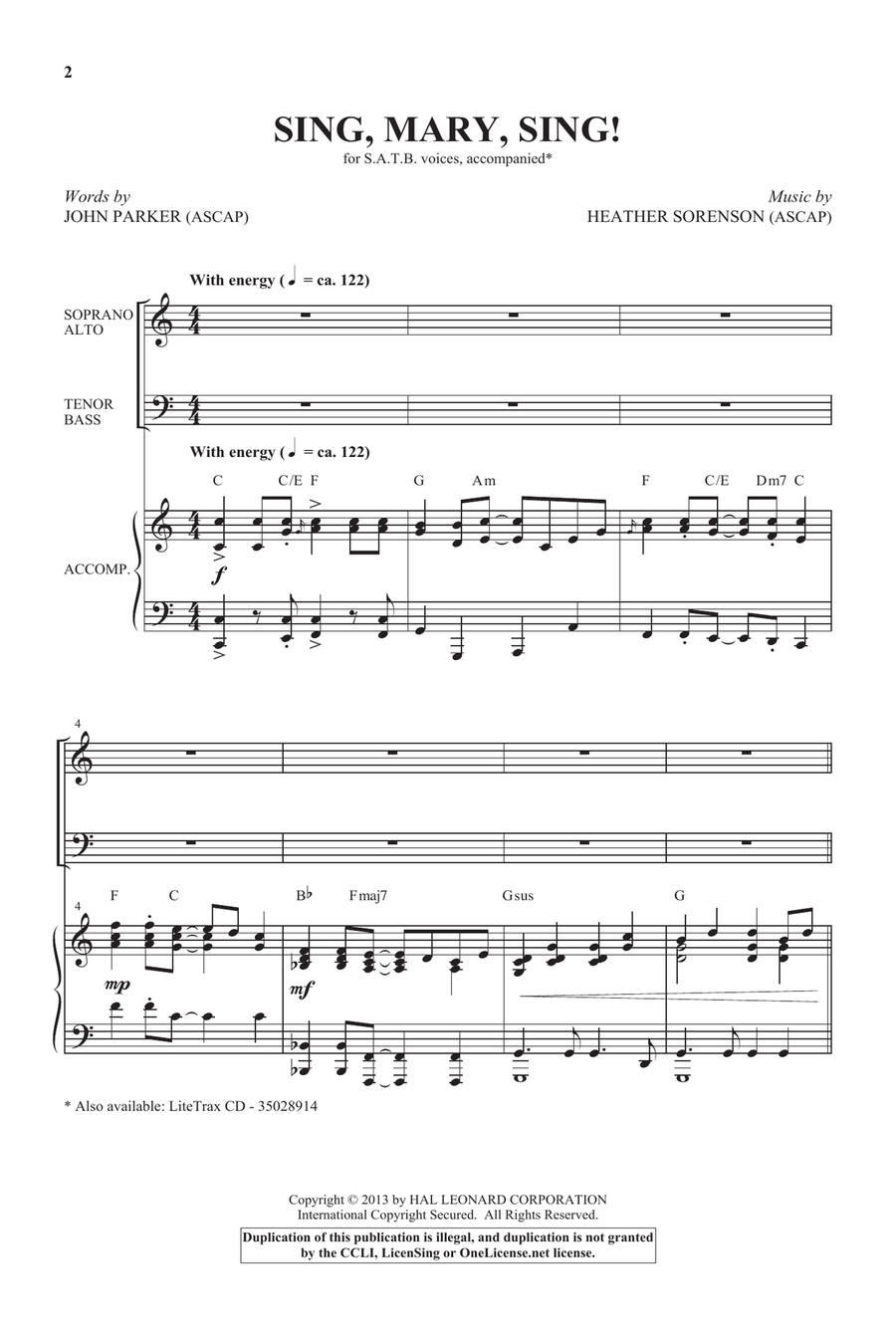Sing, Mary Sing!