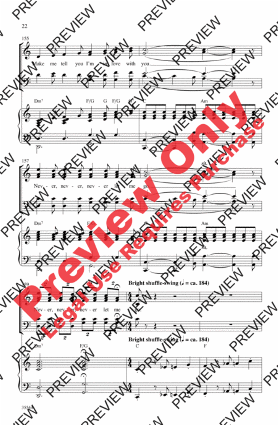 We Love the '50s 4-Part scores gallery preview page 22