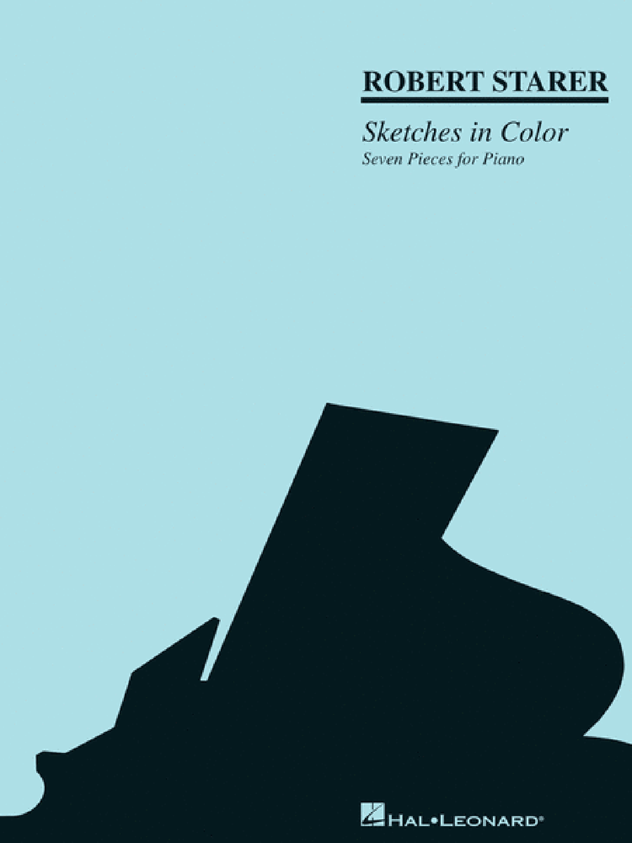 Robert Starer – Sketches in Color Piano scores gallery preview page 1