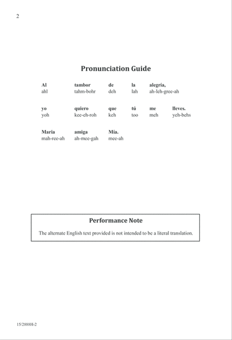 Al Tambor 2-Part scores gallery preview page 2