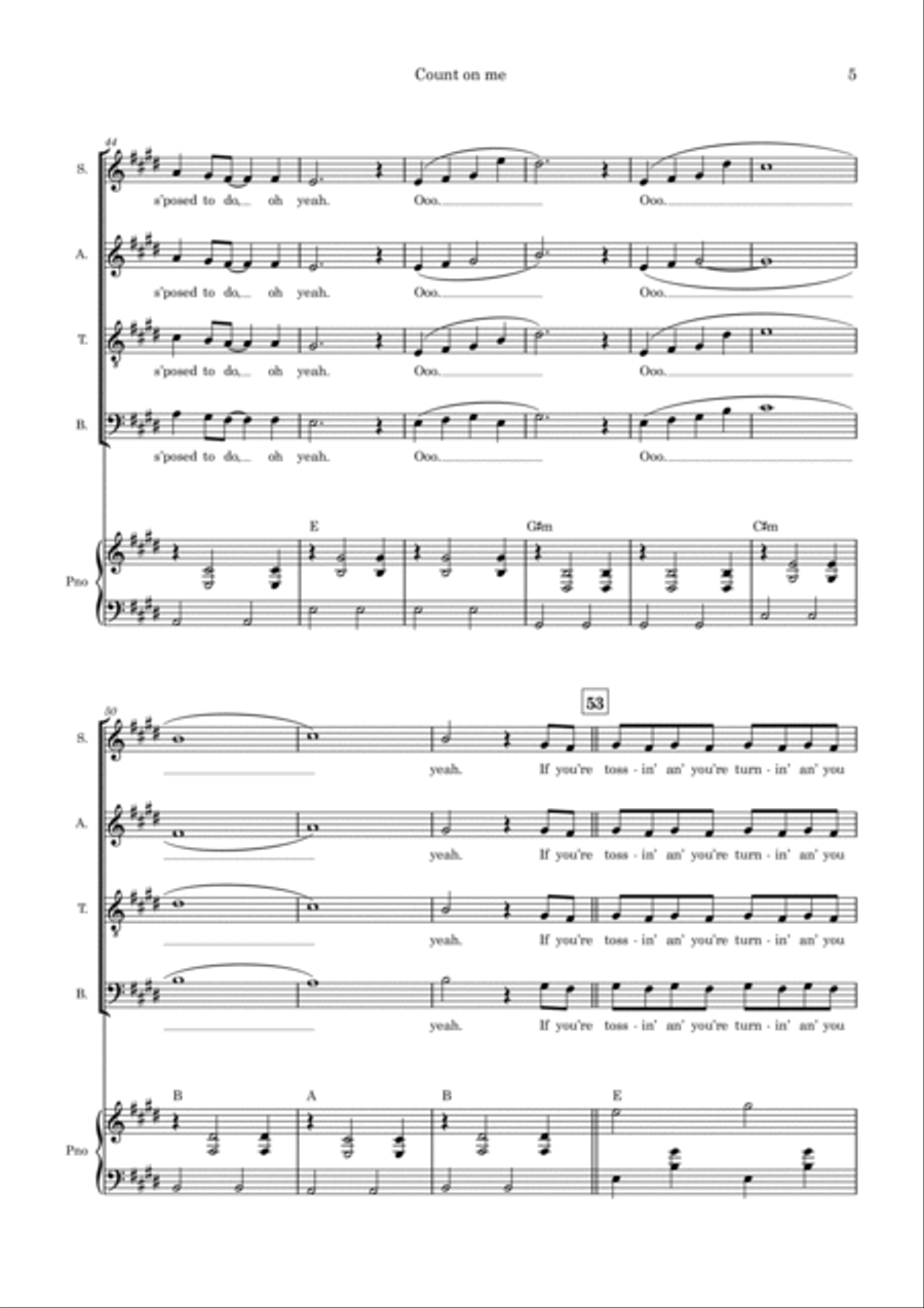 Count On Me Divisi scores gallery preview page 5