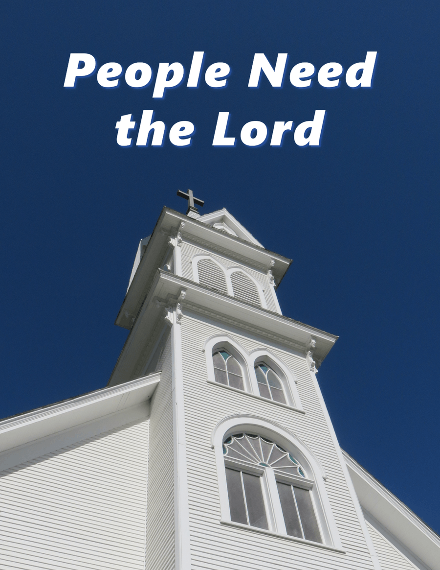 People Need The Lord Piano Solo scores gallery preview page 1