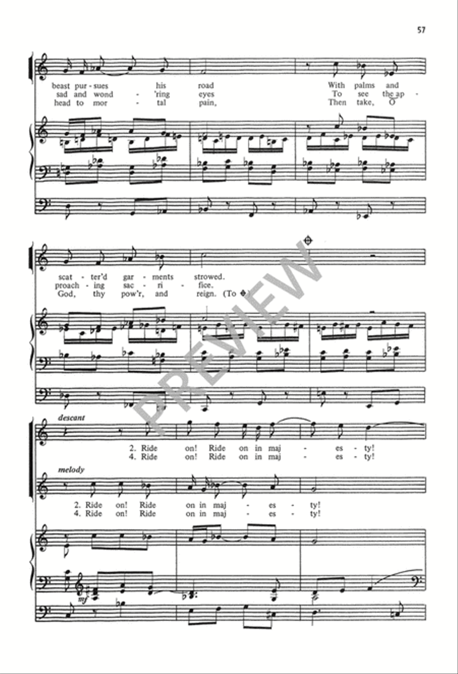 The Calvin Hampton Hymnary 4-Part scores gallery preview page 61