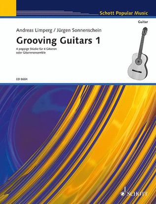 Book cover for Grooving Guitars Vol. 1