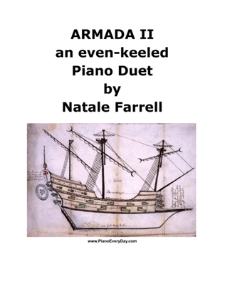 Book cover for ARMADA TWO Piano Duet