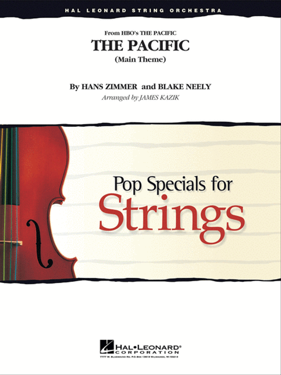 The Pacific (Main Title) String Orchestra scores gallery preview page 1