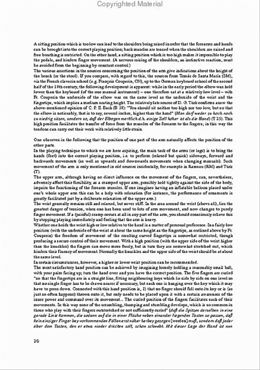 Historical Performance Practice in Organ Playing