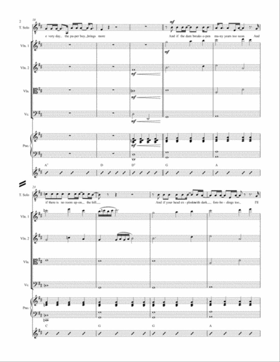 Brain Damage Brain Damage Voice scores gallery preview page 2