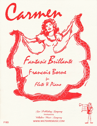 Book cover for Fantasie Brillante from Carmen