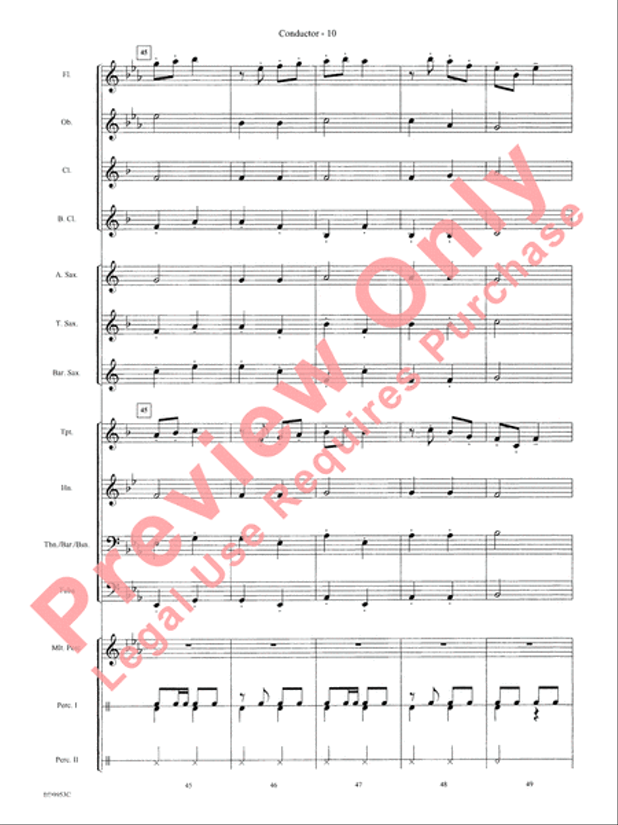 Manhattan Beach Manhattan Beach Concert Band scores gallery preview page 12