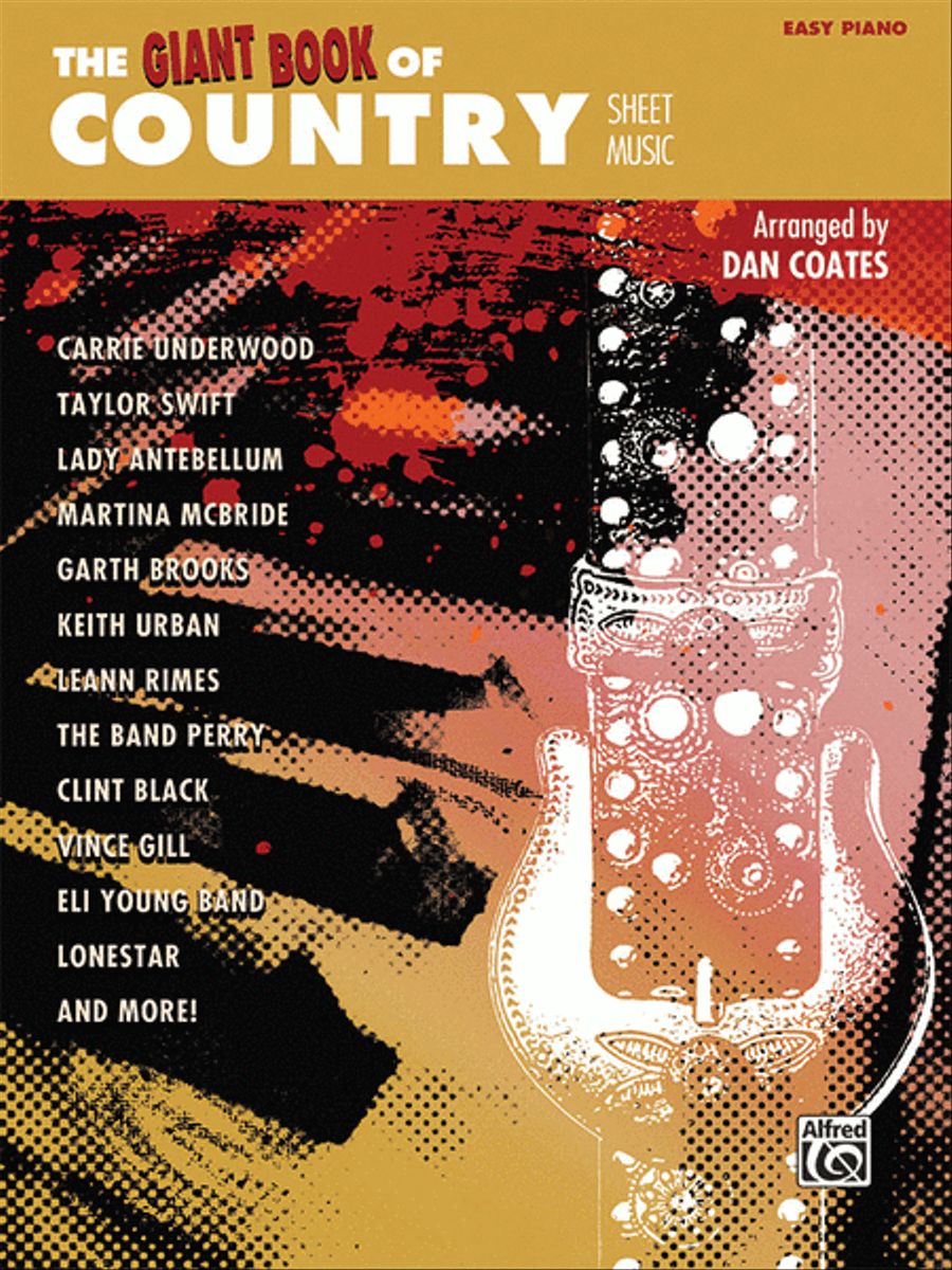 The Giant Book of Country Sheet Music Easy Piano scores gallery preview page 1