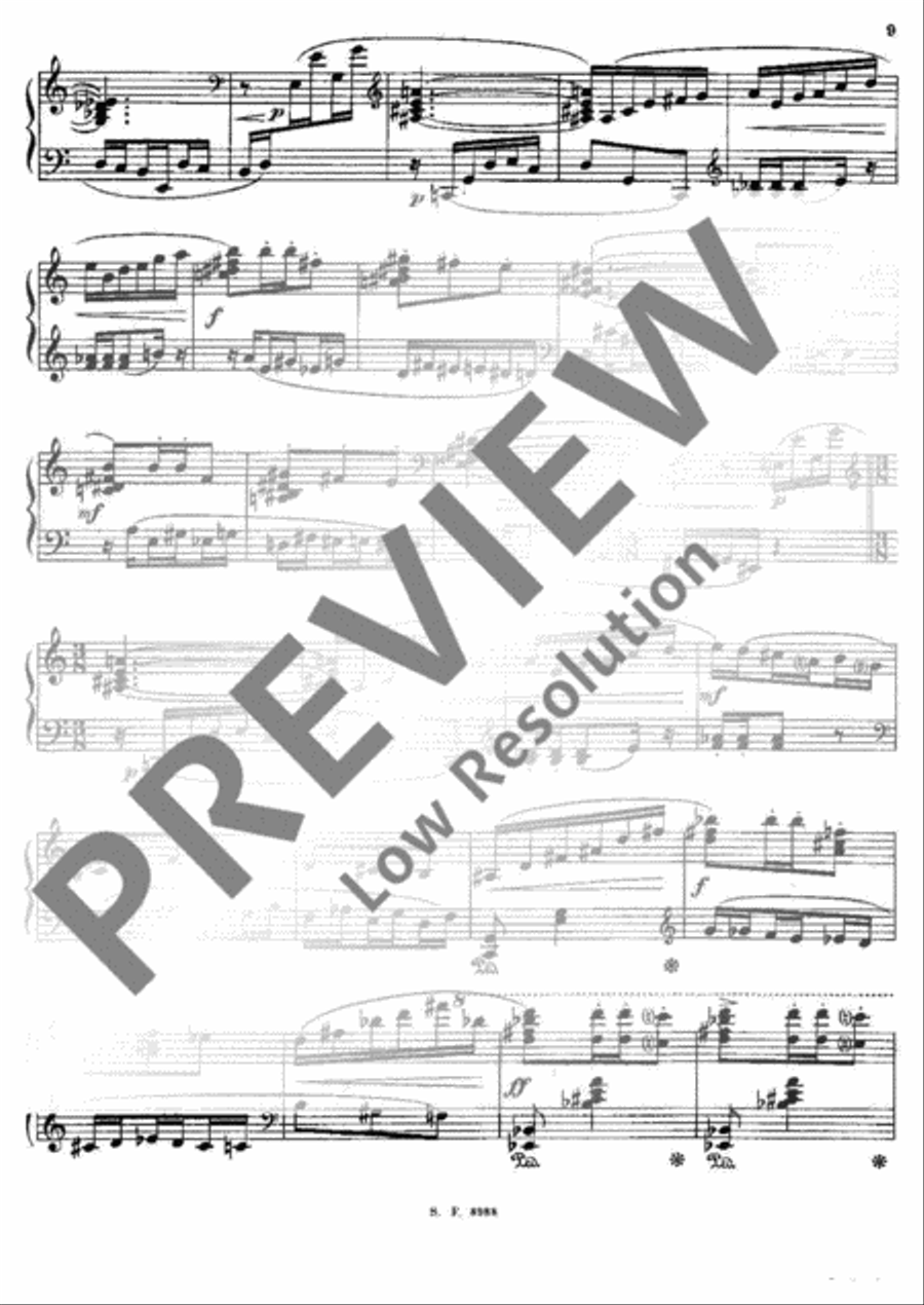 Grande Suite Piano Solo scores gallery preview page 10