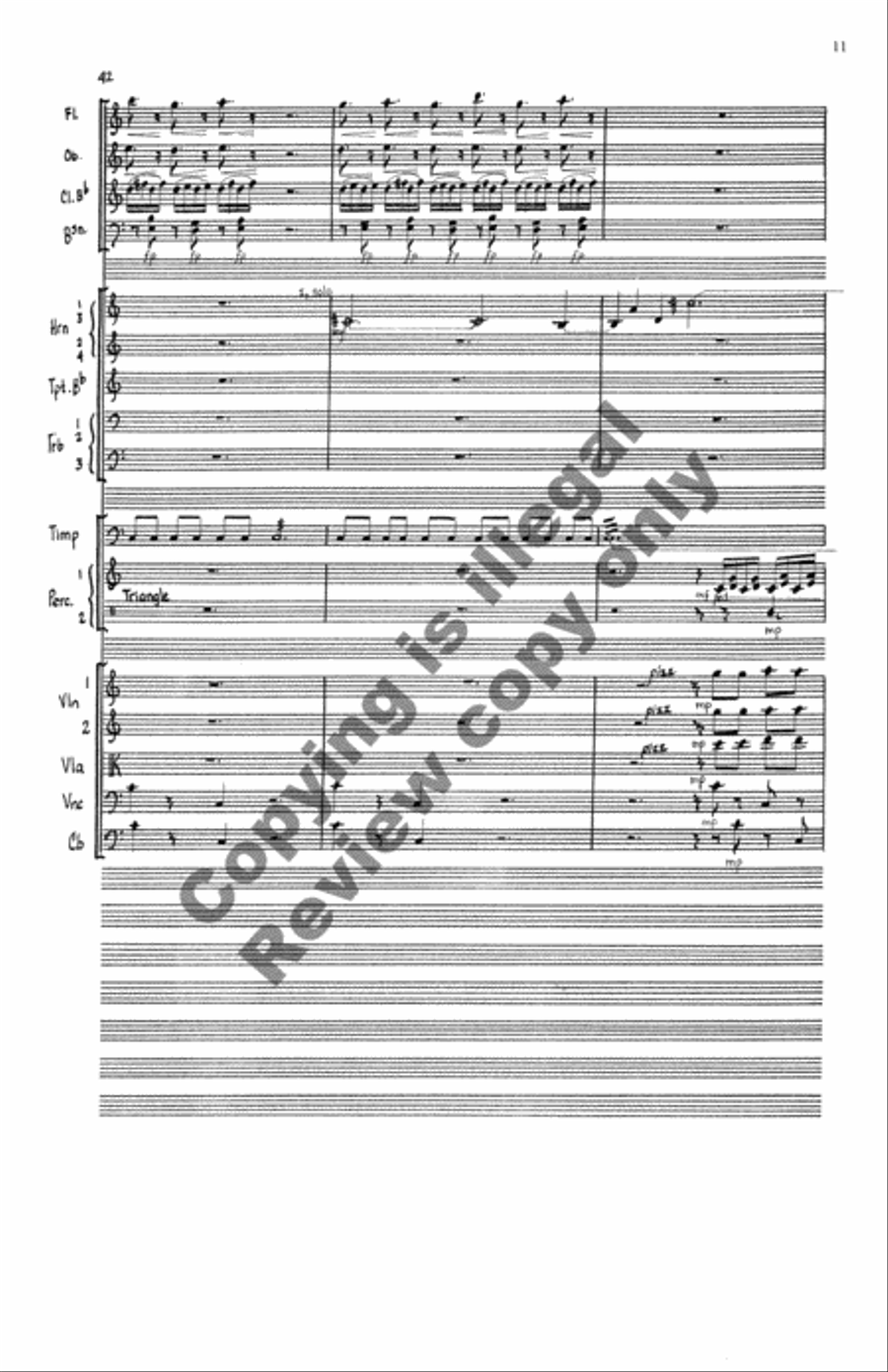 Deep Summer Music Full Orchestra scores gallery preview page 13